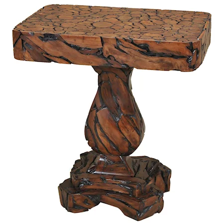 Natural Finished Driftwood Occasional Table